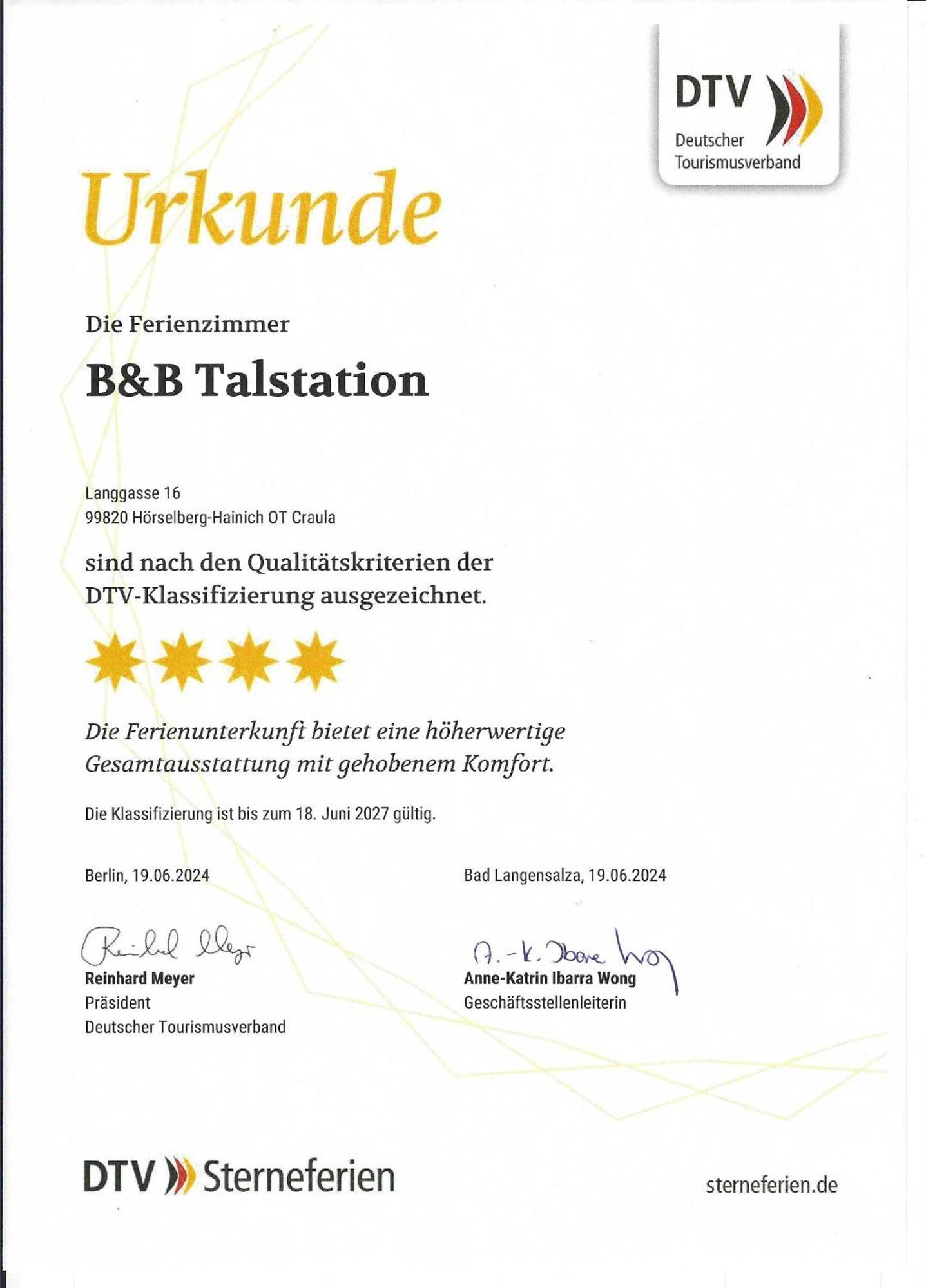 B&B Talstation Horselberg-Hainich Dış mekan fotoğraf